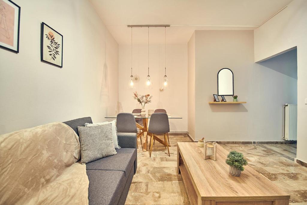 Posezení v ubytování Maria House