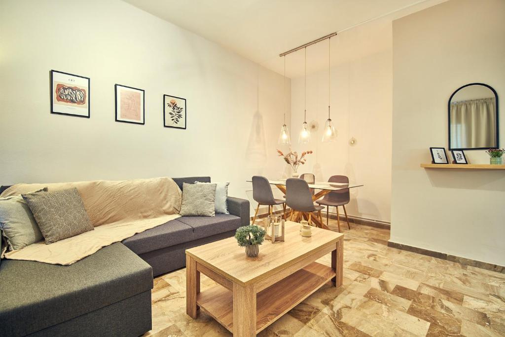 Posezení v ubytování Maria House