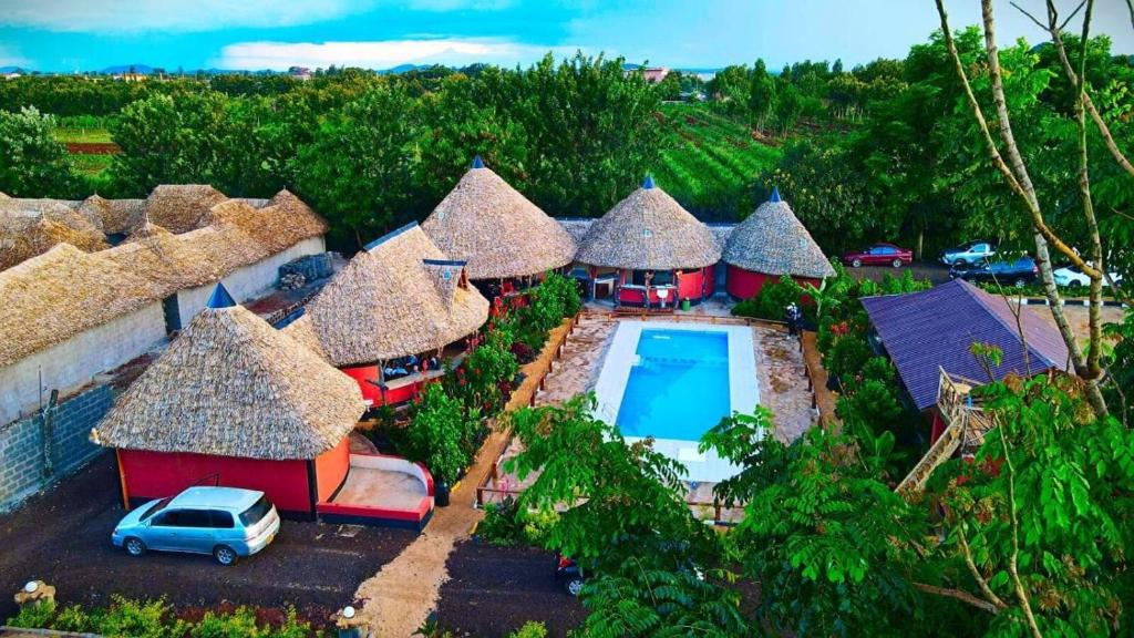 Loftmynd af Jambo Afrika Resort