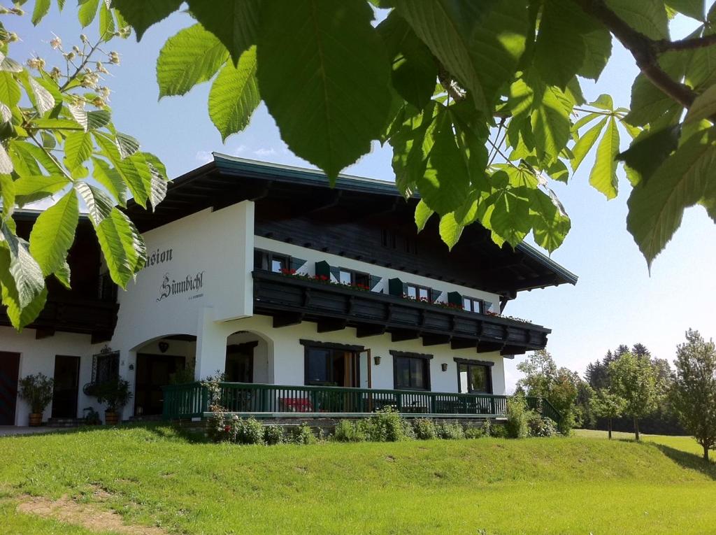 Zahrada ubytování Pension Sunnbichl