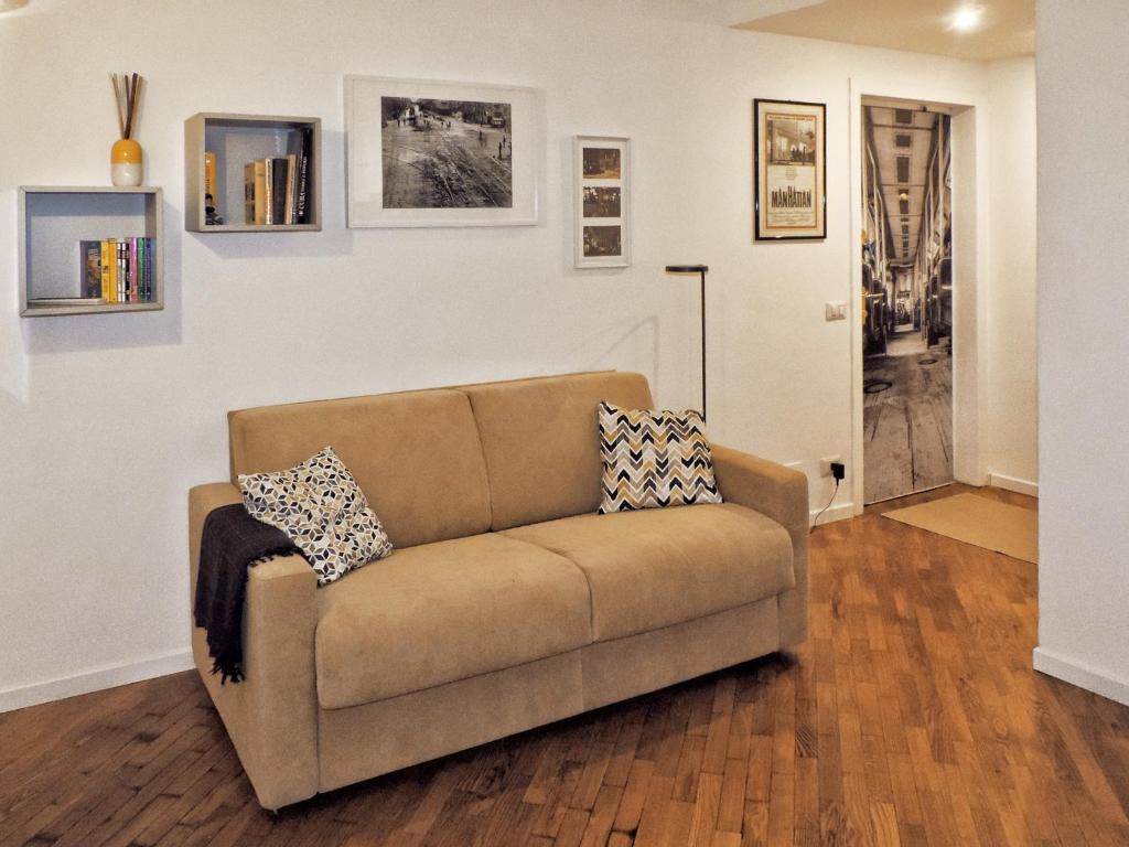 A seating area at New Capolinea 5 - Apartment