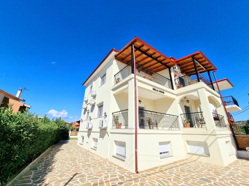 Budova, v ktorej sa apartmán nachádza