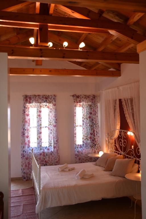 Postel nebo postele na pokoji v ubytování The twins house