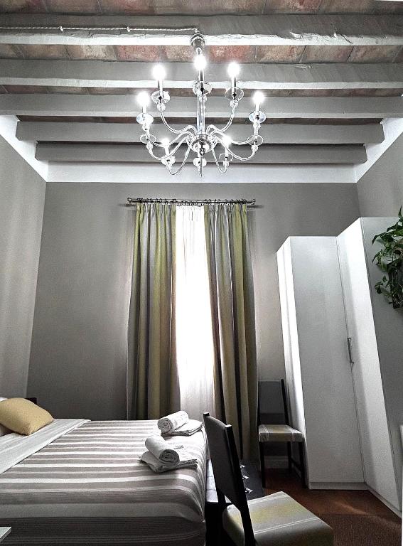 A bed or beds in a room at Room114 - Studio apartment near the center