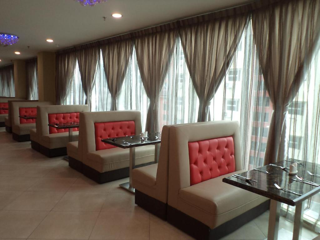 Posezení v ubytování MidCity Hotel Melaka