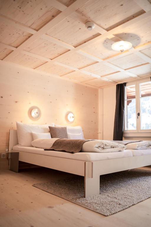 Posezení v ubytování Lenk Lodge - Boutique & Design Hotel und Apartements