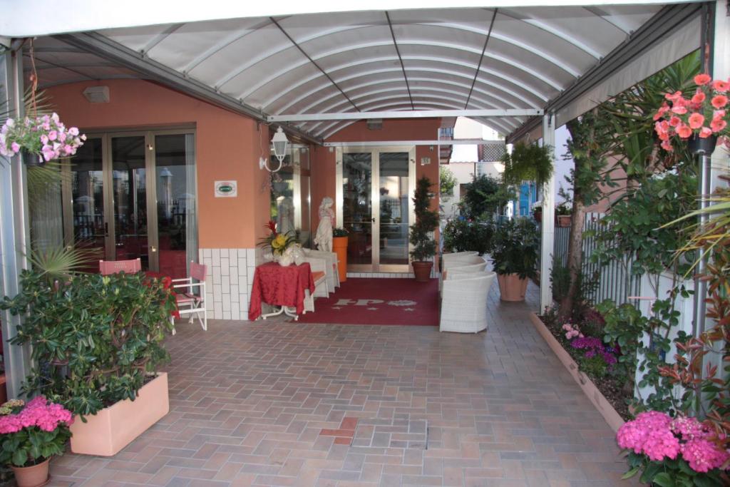 Zahrada ubytování Hotel Peonia