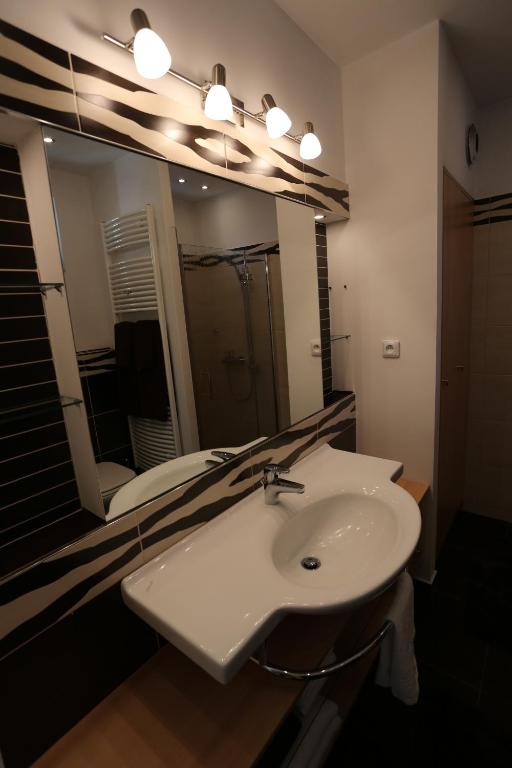 Koupelna v ubytování Apartman Ostrava