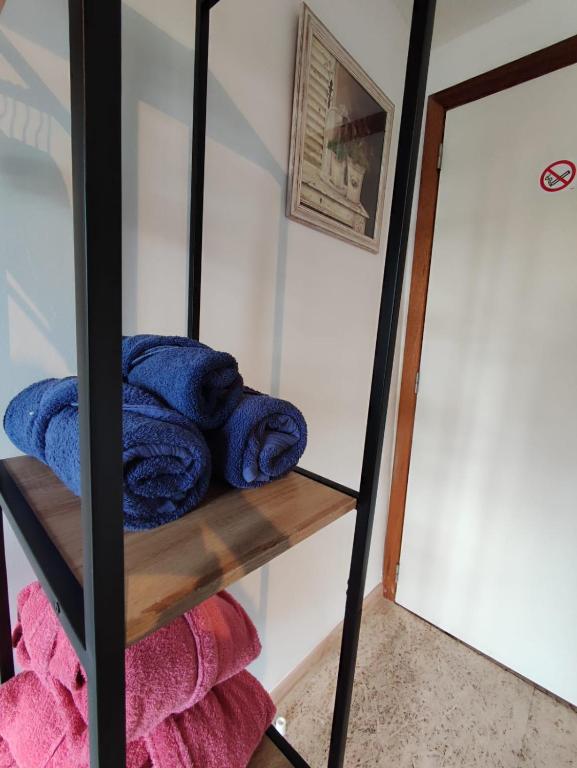 Postel nebo postele na pokoji v ubytování Au Rocher
