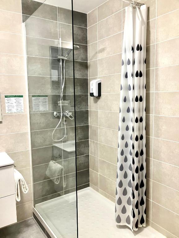 Koupelna v ubytování Hotel Lou Marquès
