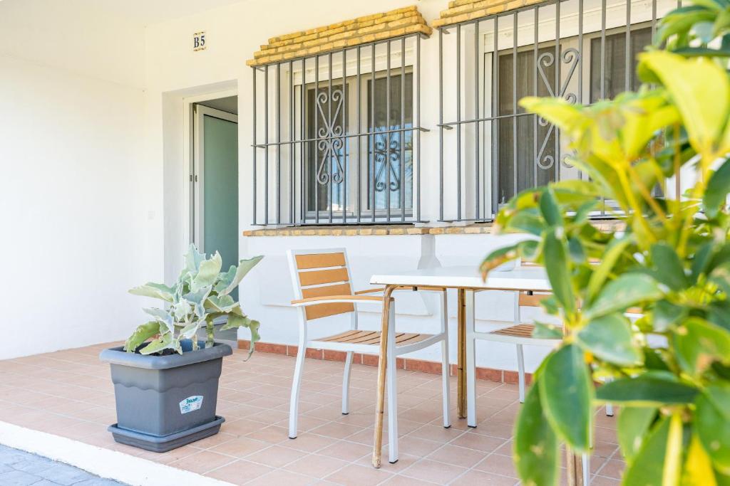 Balkón nebo terasa v ubytování Apartamento Jibazahora B3