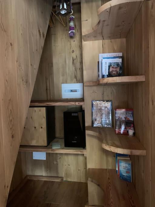Köök või kööginurk majutusasutuses Chalet La Rite Dolomiti