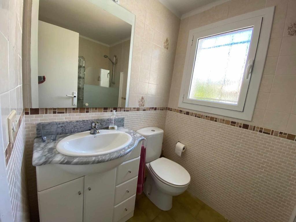 Kúpeľňa v ubytovaní Casas Blanca 34 piscina Playa privada wifi