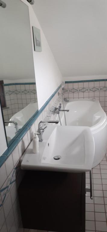Kúpeľňa v ubytovaní L' Attico sul mare
