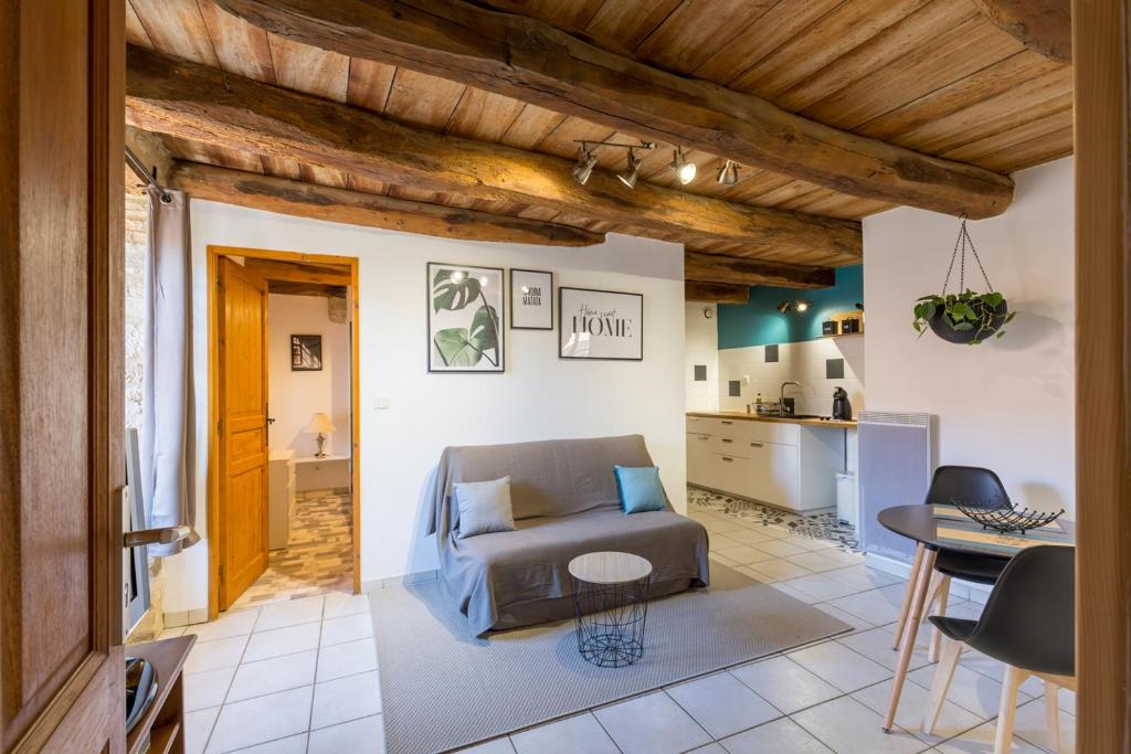 Posezení v ubytování Le 8 rue Mulet
