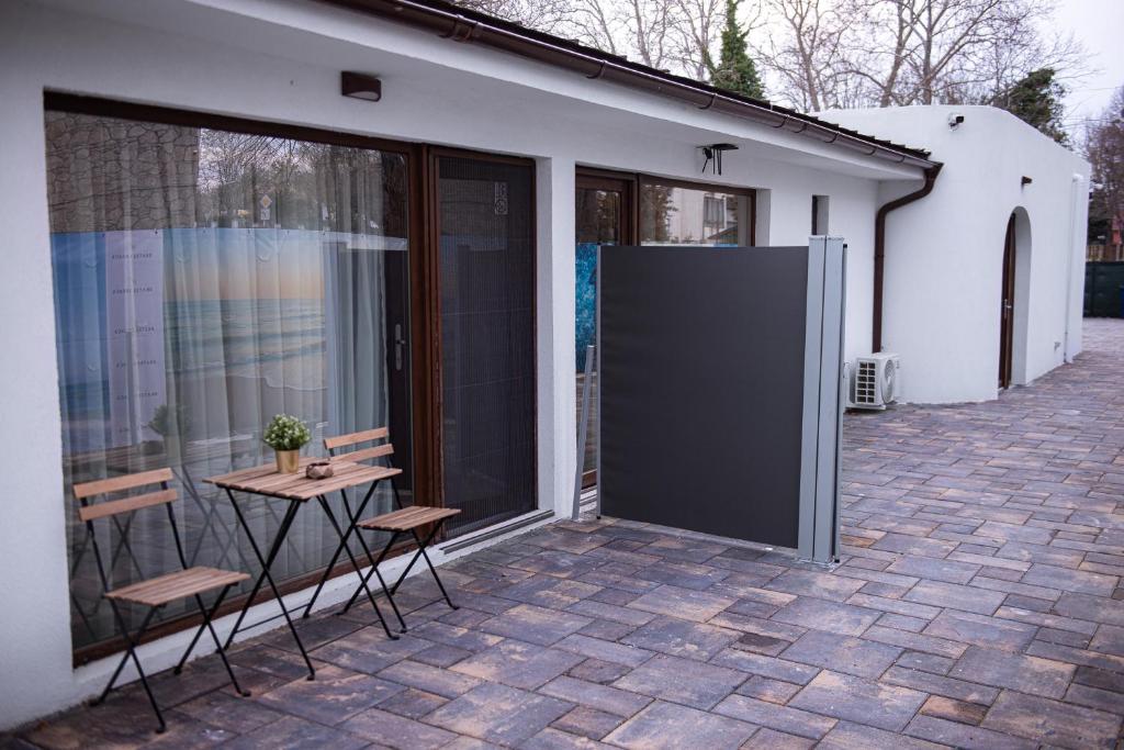 Patio nebo venkovní prostory v ubytování Brateș Greaca