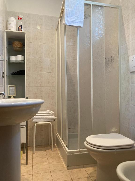 A bathroom at Il Giardino Nel Parco R&B