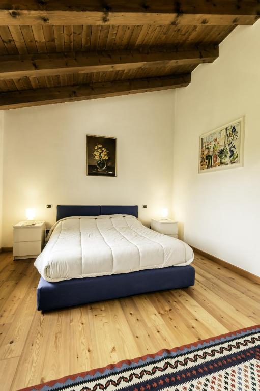 Postel nebo postele na pokoji v ubytování Bed and Breakfast Sile e Natura