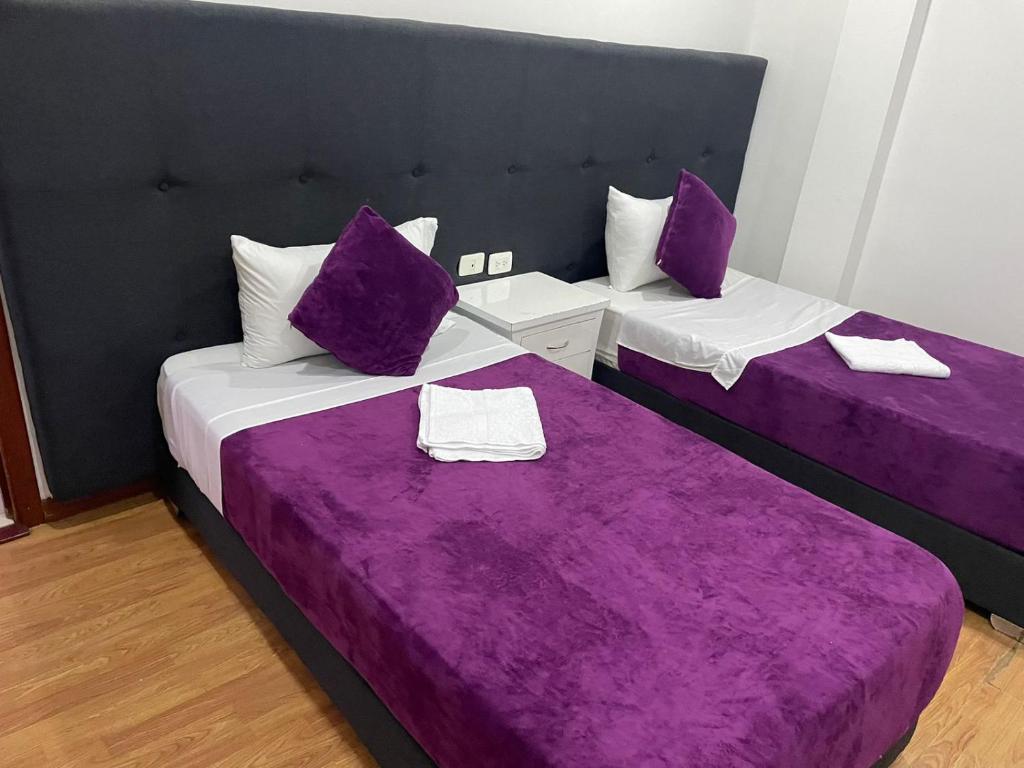 Postel nebo postele na pokoji v ubytování Hotel Casa Morada 63