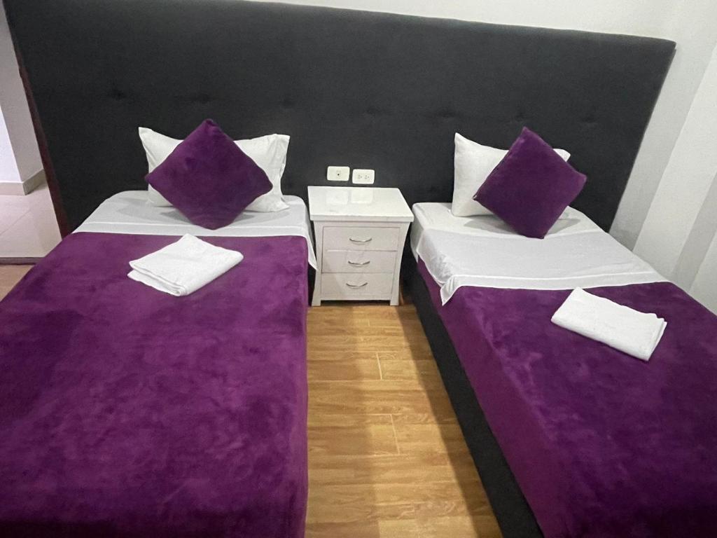 Postel nebo postele na pokoji v ubytování Hotel Casa Morada 63