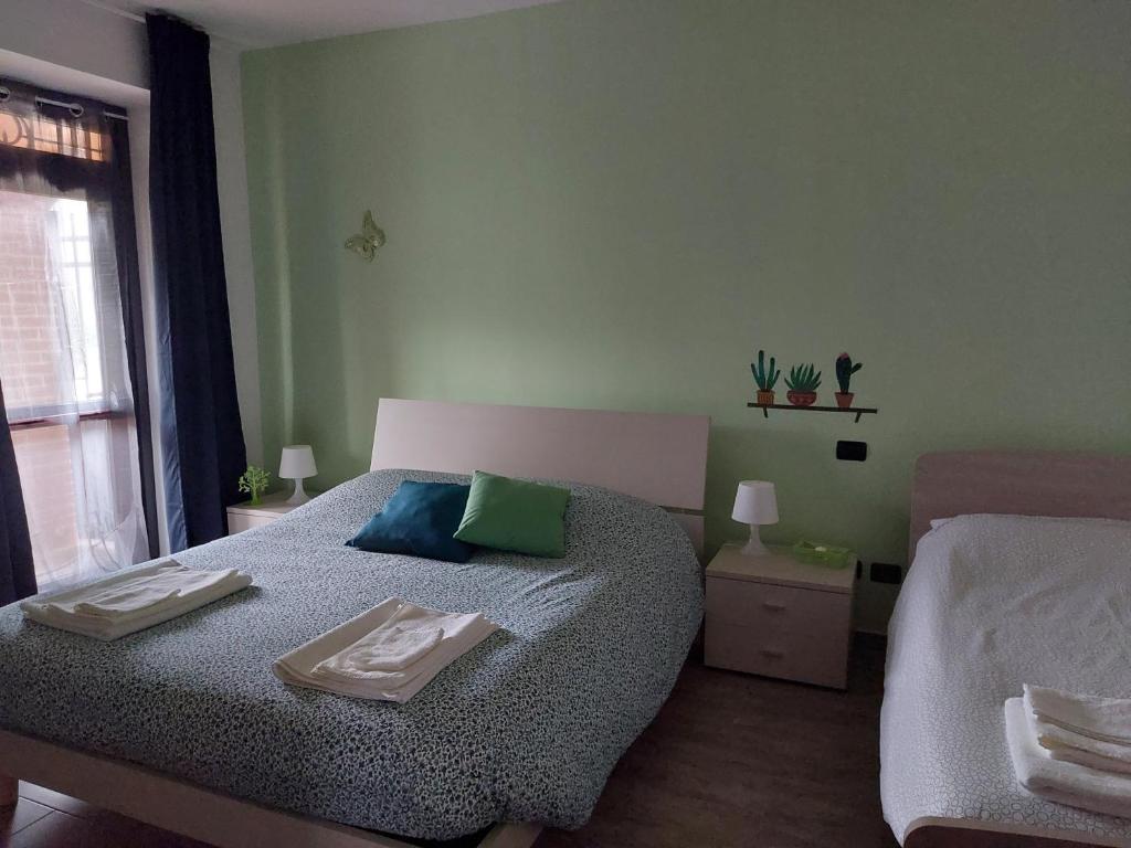 Postel nebo postele na pokoji v ubytování Il Ciottone