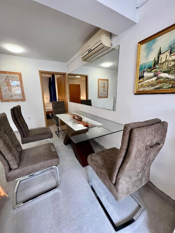 Część wypoczynkowa w obiekcie Rooms & Apartment Hegic