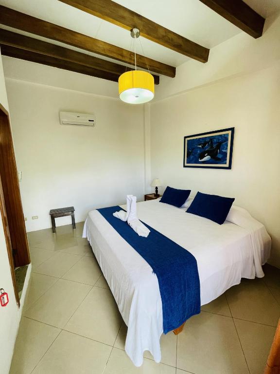 Postel nebo postele na pokoji v ubytování Fernandina Hotel & Spa