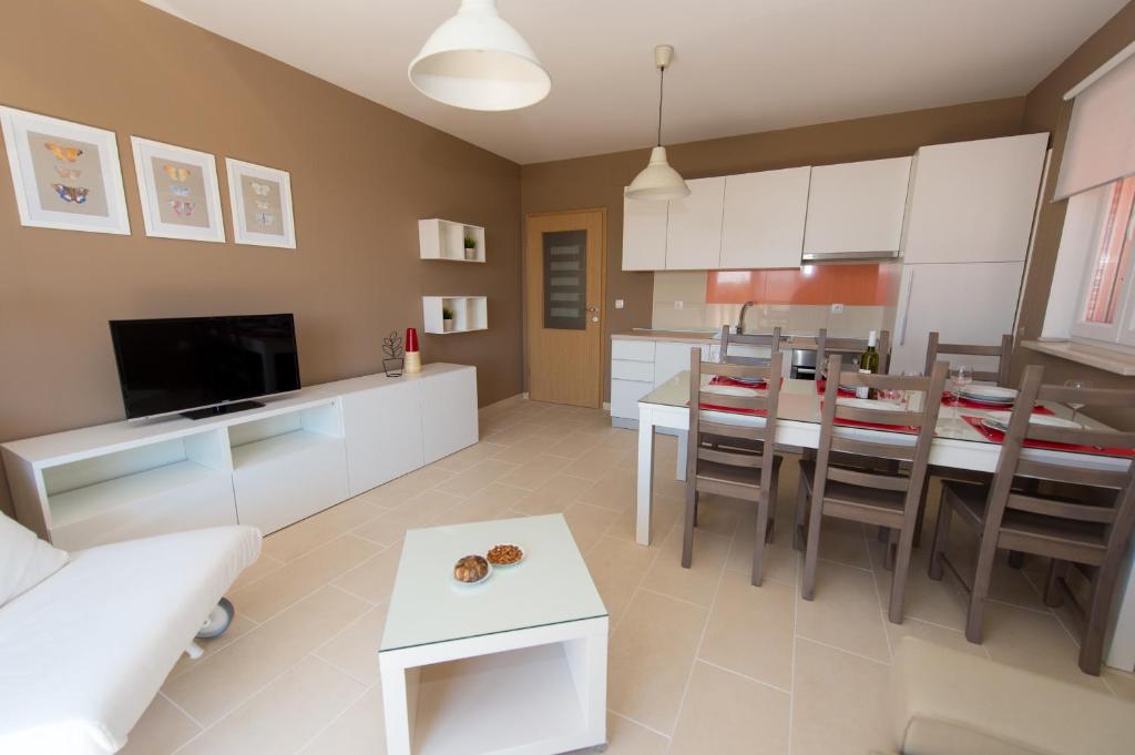 Kuchyňa alebo kuchynka v ubytovaní Apartments Gazebo