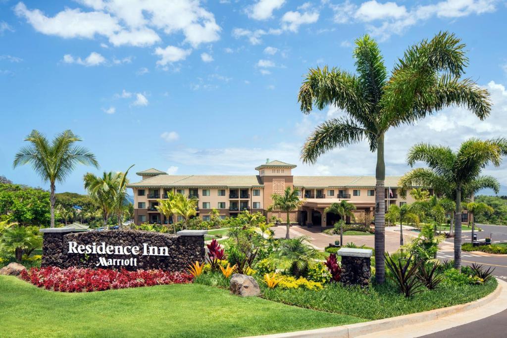 Zahrada ubytování Residence Inn by Marriott Maui Wailea