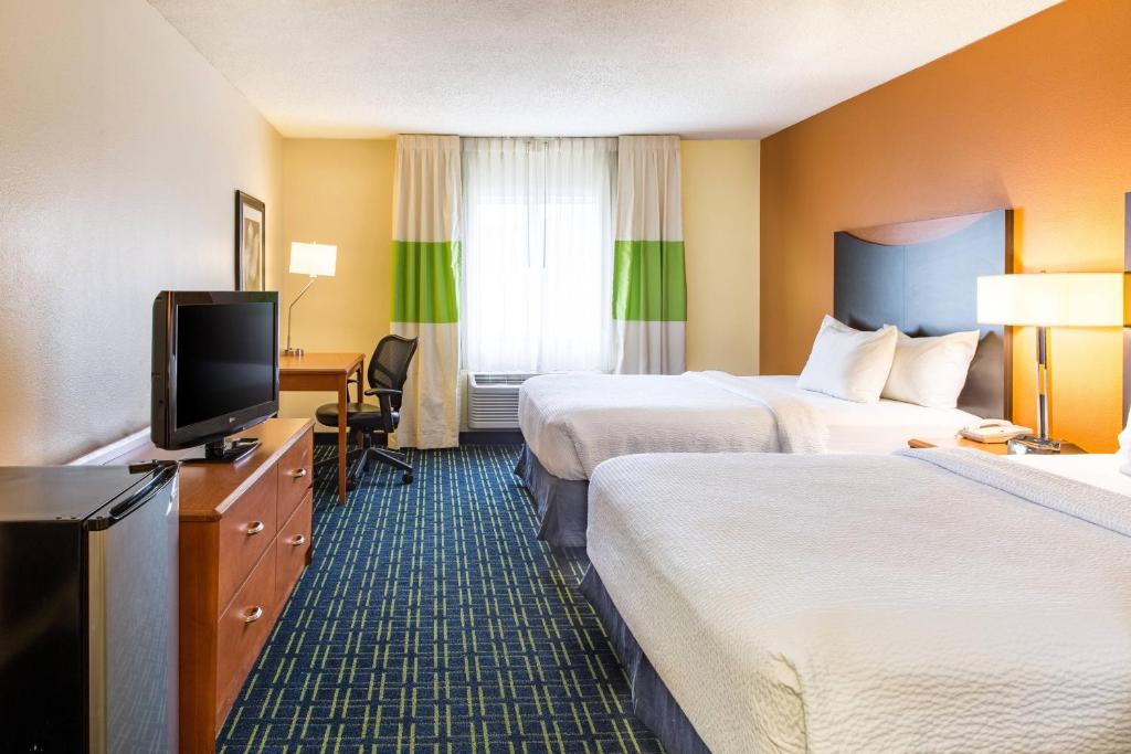 Fairfield Inn & Suites Billings - Sala Matrimoniali Con Due Letti Queen