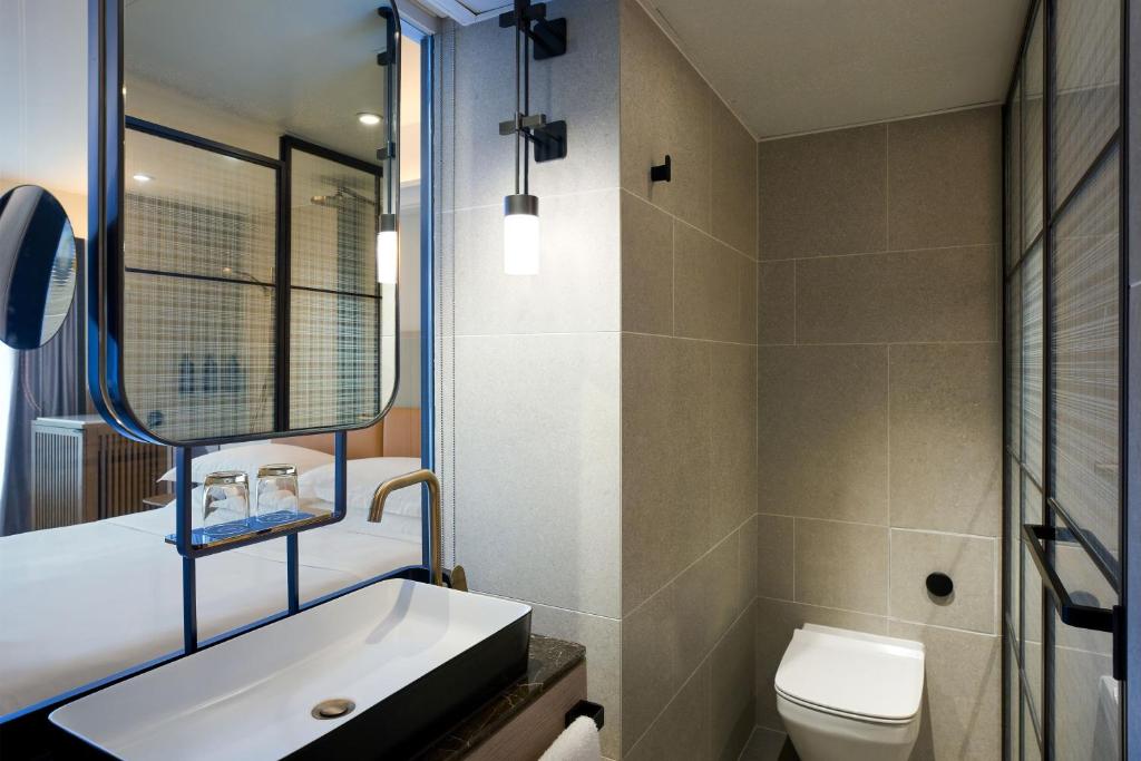 Koupelna v ubytování Sheraton Hong Kong Hotel & Towers
