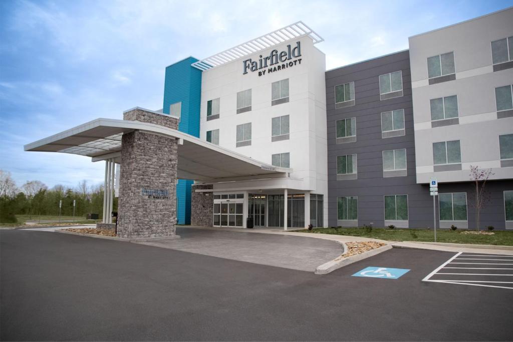 a rendering of the front of a hotel at Fairfield by Marriott Inn & Suites Kingsport in Kingsport