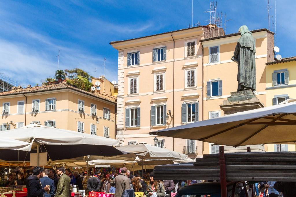 Hostia v ubytovaní Rome as you feel - Baullari with terrace