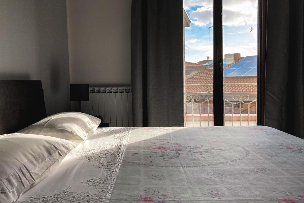 Ένα ή περισσότερα κρεβάτια σε δωμάτιο στο Luxury Home Cabras Centro