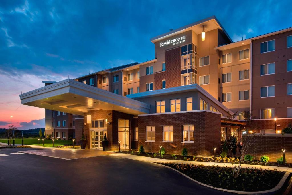 a rendering of the front of a hotel at Residence Inn by Marriott Lancaster in Lancaster
