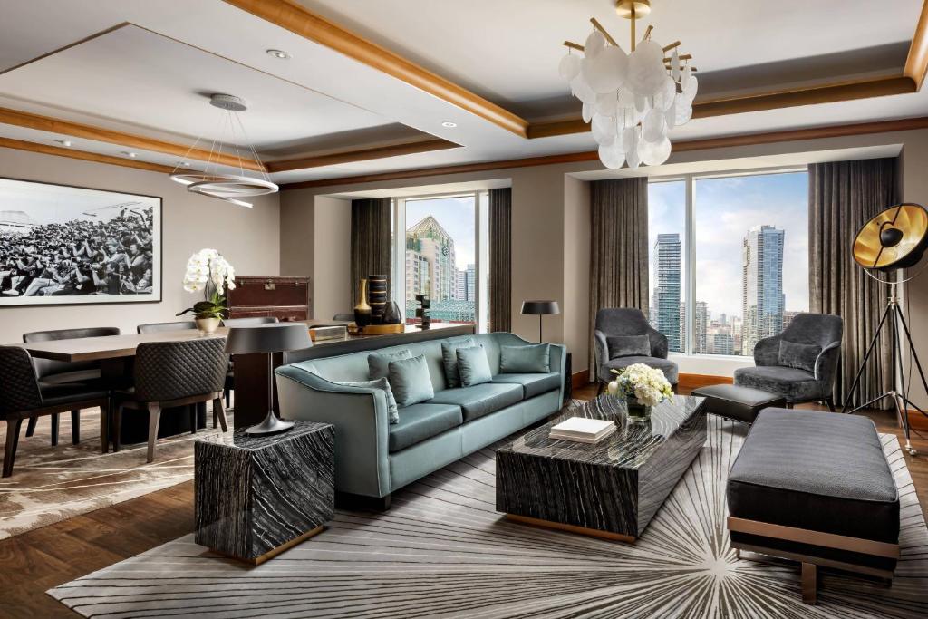 Posezení v ubytování The Ritz-Carlton, Toronto