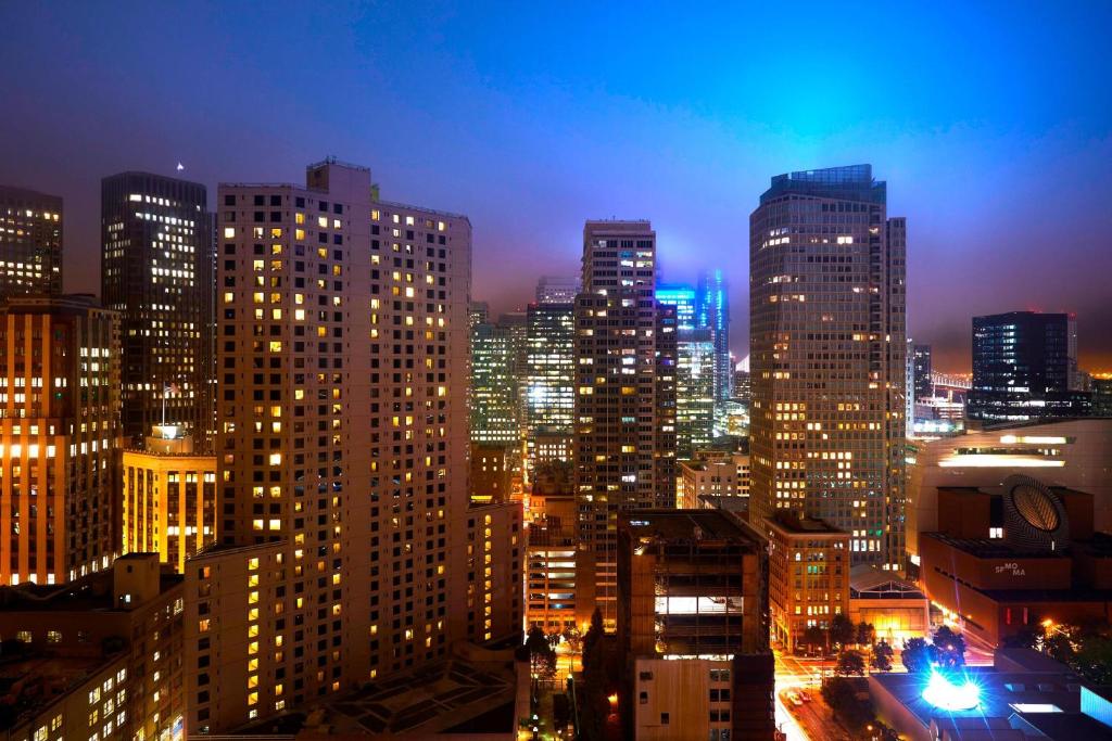 San Francisco Marriott Marquis Union Square - Junior King Suite Met één Slaapkamer