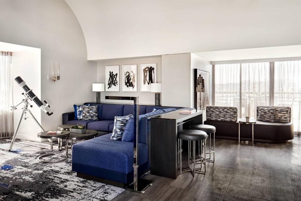 San Francisco Marriott Marquis Union Square - Bankschroef Presidentiële Suite, Suite, 1 Koning, Balkon