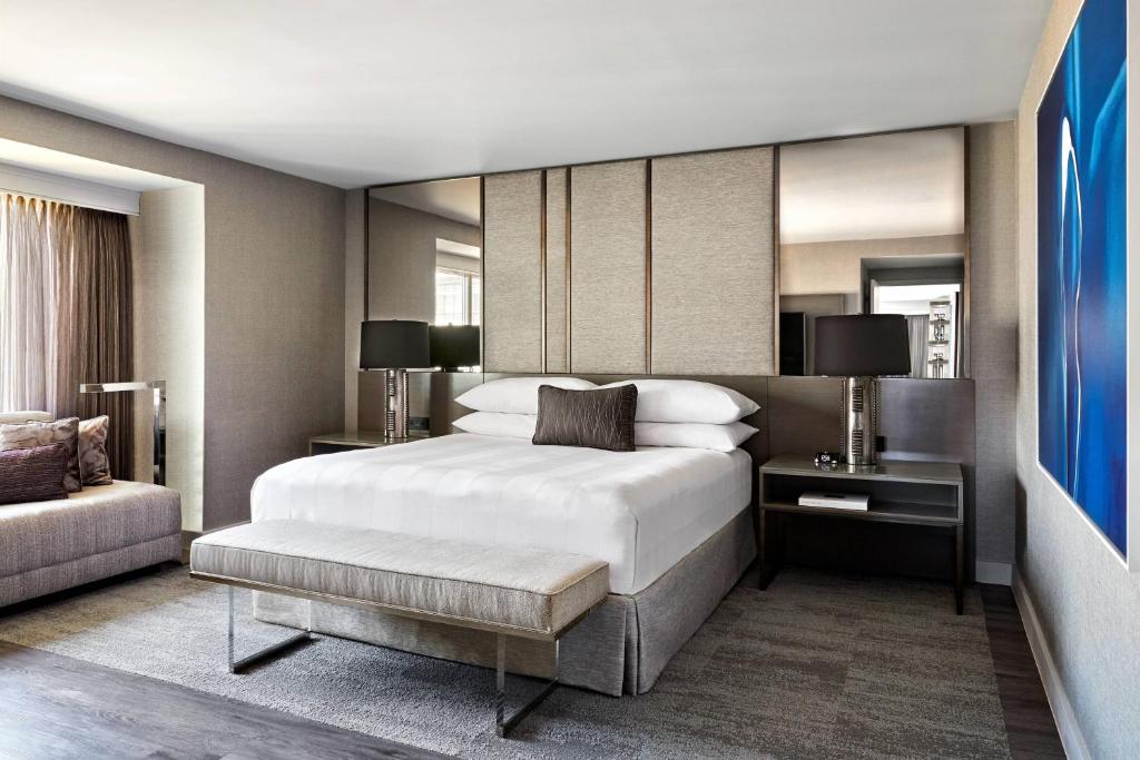 San Francisco Marriott Marquis Union Square - 1 Slaapkamer Presidentiële Suite, 1 King, Bay View, Balkon