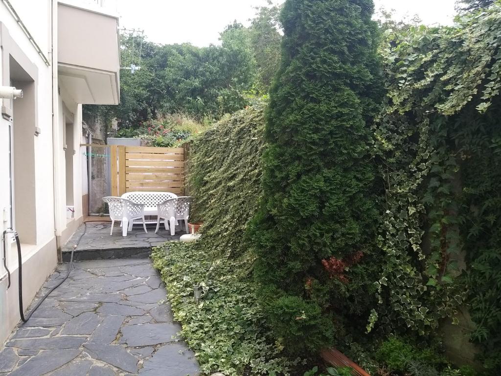 Zahrada ubytování Apartamento con pequeño jardín en el centro