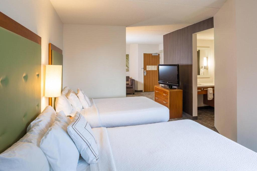 SpringHill Suites Hampton - Suite Queen De Un Dormitorio Con Dos Camas Queen