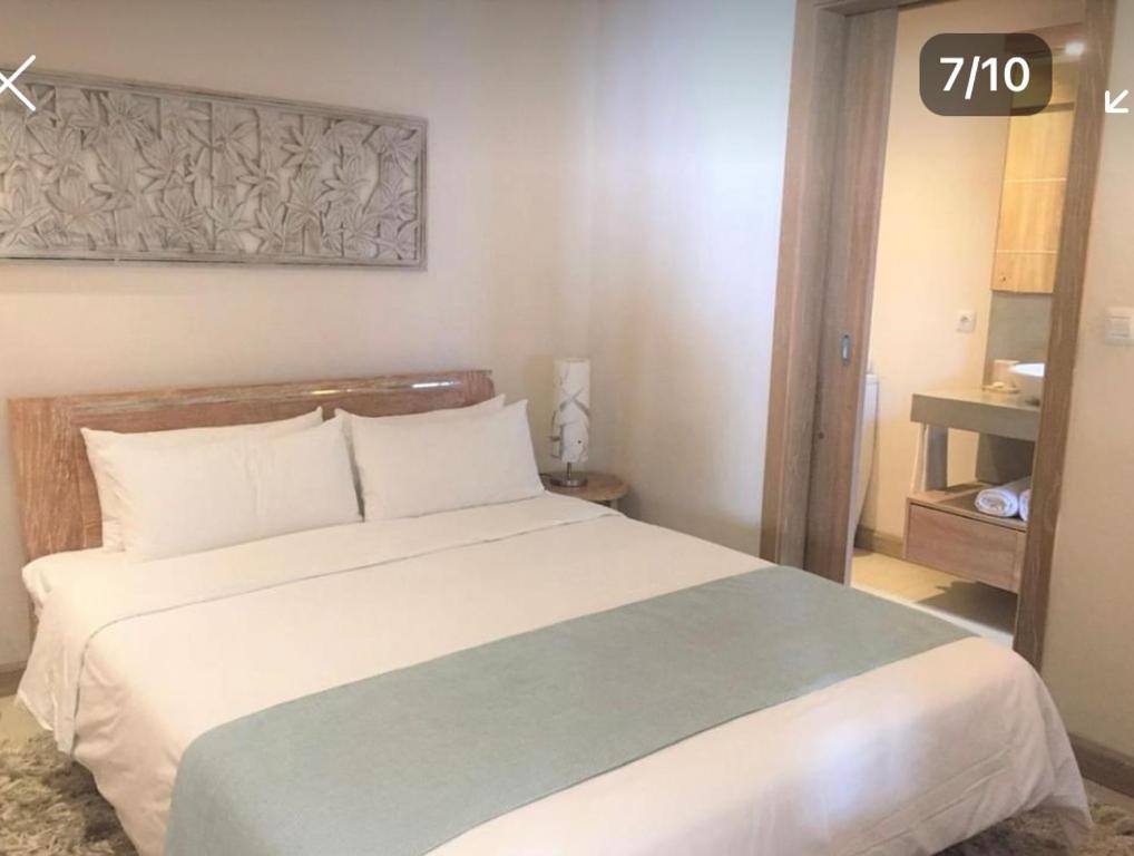 Posteľ alebo postele v izbe v ubytovaní Luxury villa