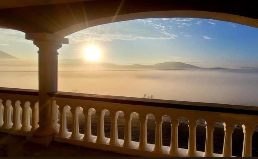 a view of the ocean from a balcony at REBOLLEDO IMPERIAL in San Cristóbal