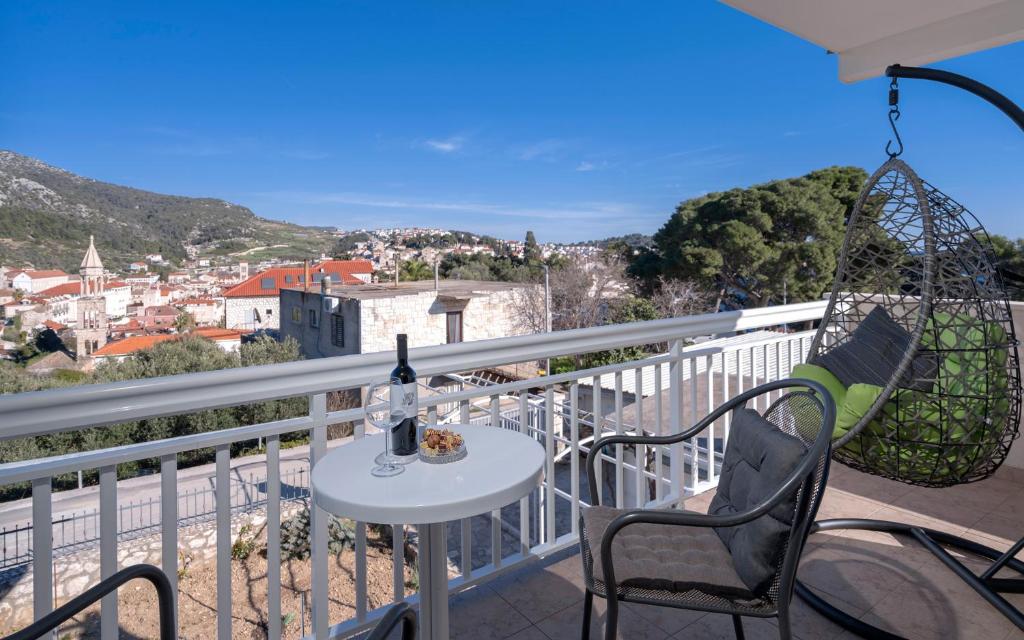 Balkón nebo terasa v ubytování Novak Guesthouse - ZF Hvar