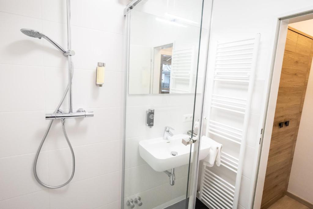 Koupelna v ubytování VitalHotel Ascona