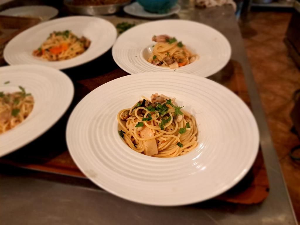Essen im Hotel oder in der Nähe