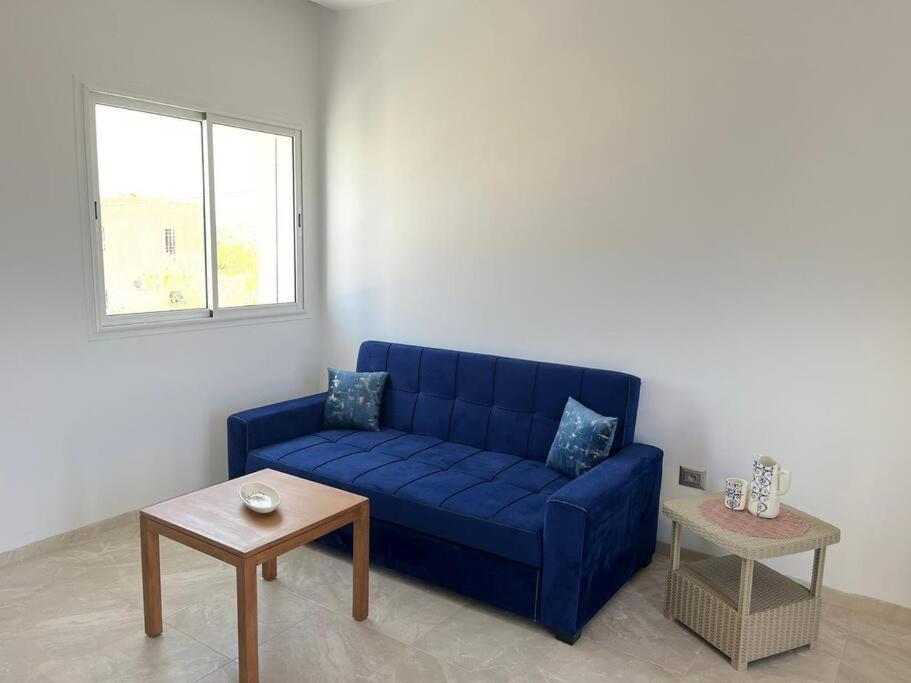 Posezení v ubytování Studio Bleu Cosy à Dar Lili Djerba