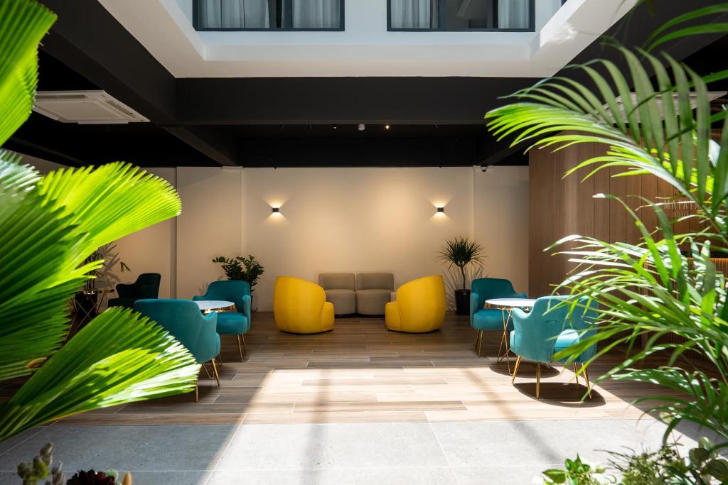 Posezení v ubytování Matata Hotel Kota Kinabalu