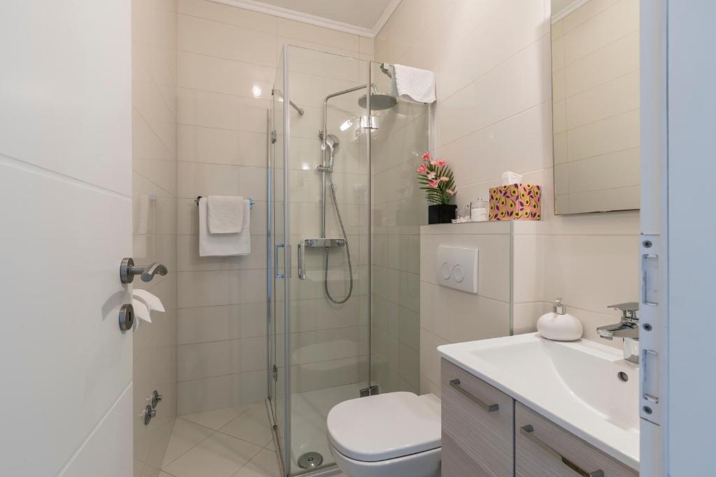 Kúpeľňa v ubytovaní Hvar De Luxe Apartments
