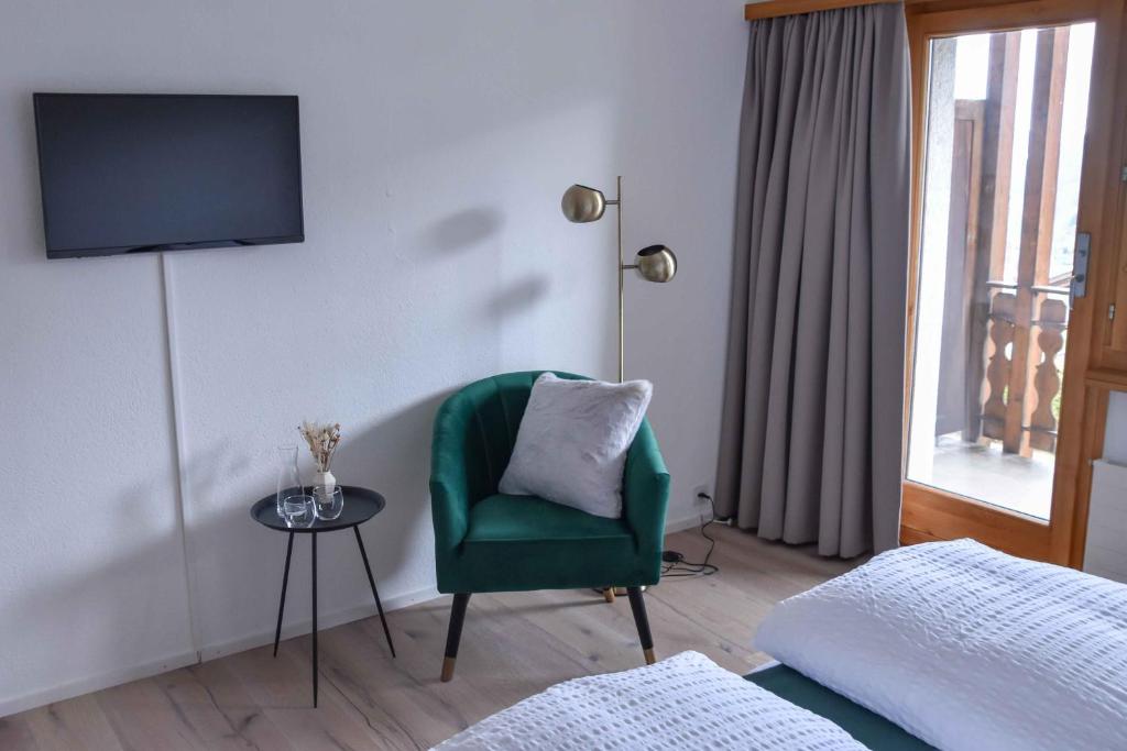 Cama o camas de una habitación en Hotel Pazzola